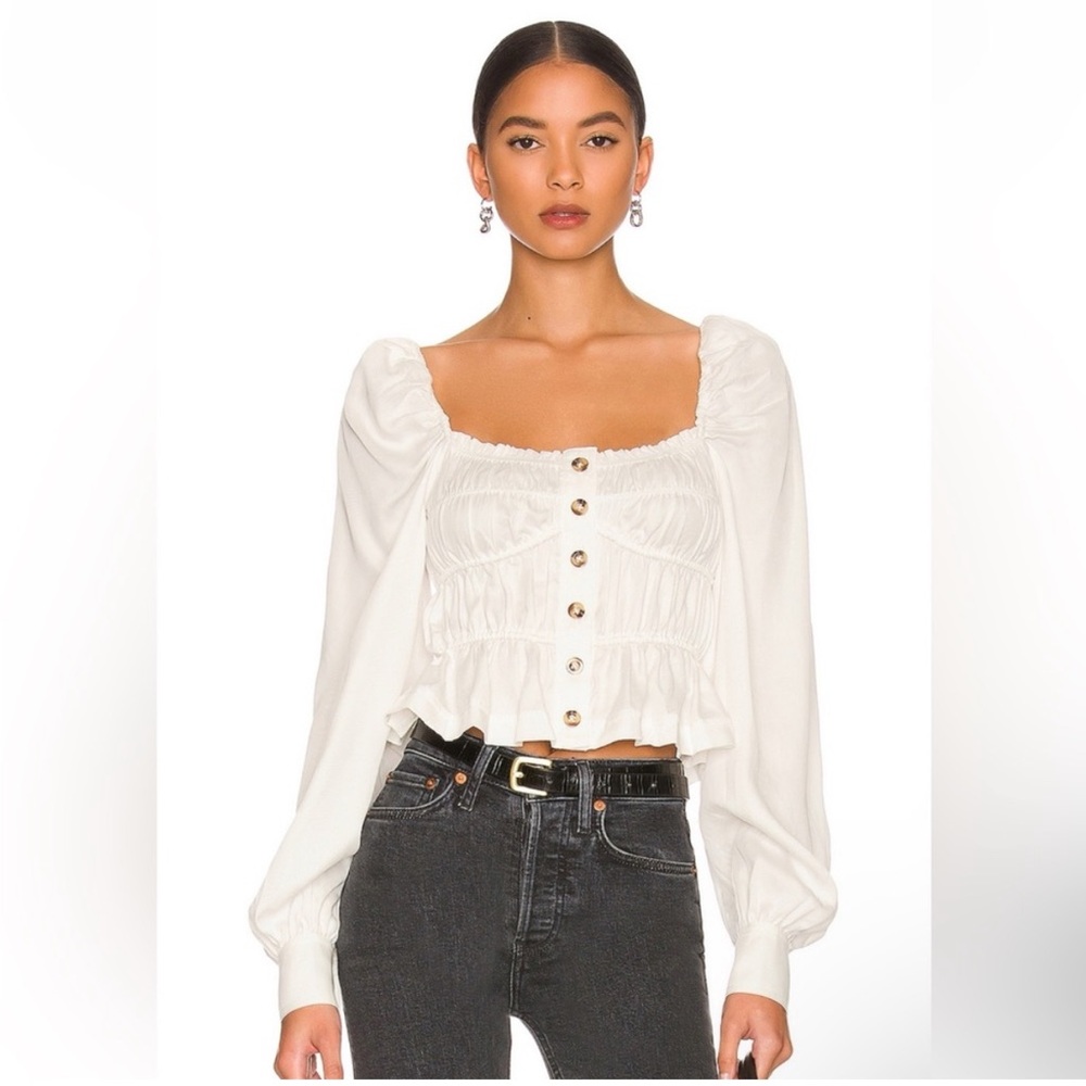 L'Academie White Willow Top